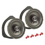 MDF Lautsprecher Einbau Set kompatibel mit Alfa Romeo MiTo Giulietta 