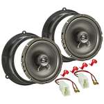 Lautsprecher Einbau Set kompatibel mit Audi A3 A4 A5 A6 Q3 Q5 Q7 165mm 