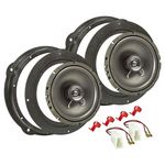 Lautsprecher Einbau Set kompatibel mit Audi Seat A1 A3 A4 A5 A6 A7 A8 