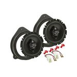 MDF Lautsprecher Einbau Set kompatibel mit Audi Seat A3 A4 A4 Avant 