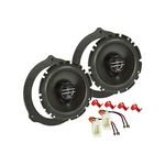 MDF Lautsprecher Einbau Set kompatibel mit Ford Focus C-Max S-Max 