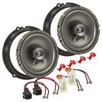 Lautsprecher Einbau Set kompatibel mit Ford Fiesta B-Max C-Max Focus 