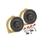 Lautsprecher Einbau Set kompatibel mit Honda Civic 165mm 2-Wege 