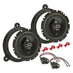 Lautsprecher Einbau Set kompatibel mit Nissan Micra Note NV200 Primera 