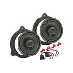 MDF Lautsprecher Einbau Set kompatibel mit Renault Opel Nissan Master 