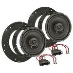 Lautsprecher Einbau Set kompatibel mit VW T5 T6 Multivan Caravelle 