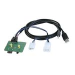 AUX / USB Ersatzplatine kompatibel mit SsangYong Korando ab Bj. 2011 
