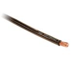 25 Meter - 10mm² Powerkabel hochflexiebel schwarz 0.12er Kupfer Litze 