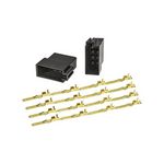 Stecker Montageset ISO (f) inklusive Kontakte für Autoradiokabel 