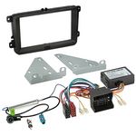 Radioeinbauset kompatibel mit VW Amarok Beetle Caddy CC EOS Golf Jetta 