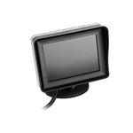 3.5&quot; Monitor universal schwarz matt 2 Videoeingänge 