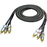HIGH END RGB YUV Verbindungskabel &quot;Nylon Serie&quot; 0772.04060 Länge: 1.5m 
