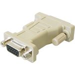Adapter DVI Stecker 24+1 --> Sub D-Kupplung 15pol. HD 