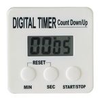 Blanko Digital Timer-Count Down Zähler + Bedienungsanleitung 