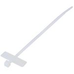 100 x Kabelbinder 2.6 x 200 mm mit Beschriftungsfeld quer 0772.04227 