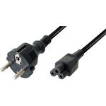 Netzkabel auf 1x 3pol. IEC-Kupplung 0772.02743 Länge: 2m 