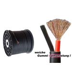 HQ-PA Lautsprecherkabel 2x2.5mm² Gummimantel 0772.00845 Meterware / 