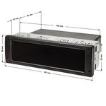 PROFI Version KFZ Universal Ablagefach 1-DIN Fach schwarz DIN ISO - 