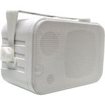 Dynavox Mini 3-Wege Lautsprecher-Box mit Halterung /Farbe: weiß 100 W 
