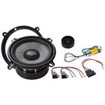 Audio System Lautsprecher Einbau Set kompatibel mit Audi A3 8L 130mm 
