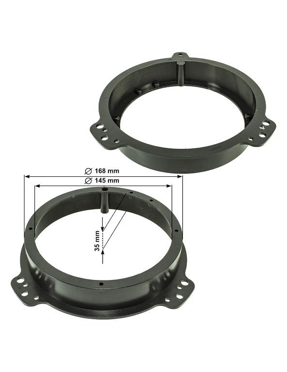 Lautsprecher Adapterringe UM11576 kompatibel mit Renault Toyota Seat-/bilder/big/28141_1.jpg