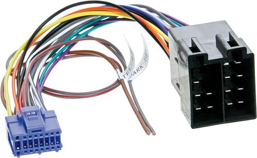 Radioanschlusskabel passend für Pioneer AVIC-X1/R/BT 0772.05955 16 polig auf ISO.