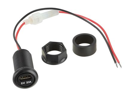 USB Einbau-Ladeadapter ideal für KFZ LKW Wohnmobil oder Wohnwagen. adaptiert von 12V auf 5V