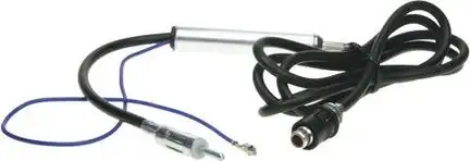 ACV Antennenadapter kompatibel mit VW Polo mit Phantomeinspeisung ab Bj. 2000 adaptiert auf DIN (m)