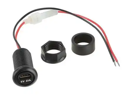 11111USB Einbau-Ladeadapter ideal für KFZ LKW Wohnmobil oder Wohnwagen. adaptiert von 12V auf 5V