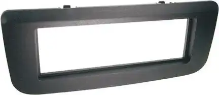 11111ACV Radioblende kompatibel mit Skoda Roomster Fabia (5J) 1-DIN schwarz 