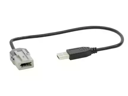 ACV USB Relacement Adapter kompatibel mit Citroen Peugeot Toyota C1 DS3 108 Aygo Modelle mit USB