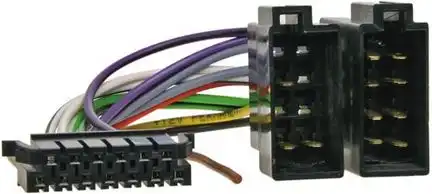 ACV Radioanschlusskabel passend für JVC Radios 13 polig auf ISO 