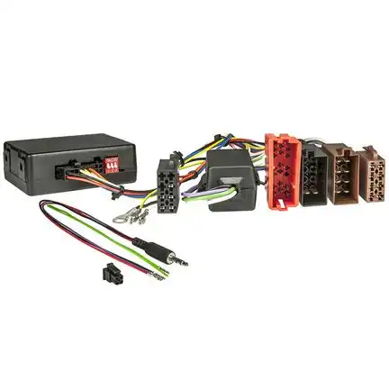 CAN Bus Adapter Lenkrad Interface CX401 kompatibel mit Audi A2 A3 A4 A6 TT Aktivsystemadapter Teil- und Vollaktivsyteme adaptiert von ISO / Mini ISO auf ISO
