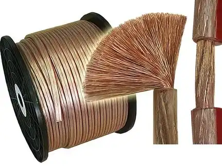 4.0 mm² - Lautsprecherkabel hochflexibel OFC Meterware / transparent 